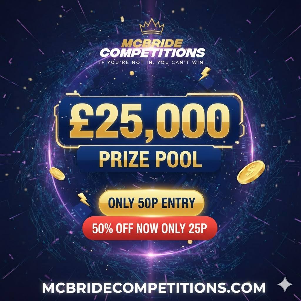 50Perc Off 25p 25k for 50p Thursday 23102025